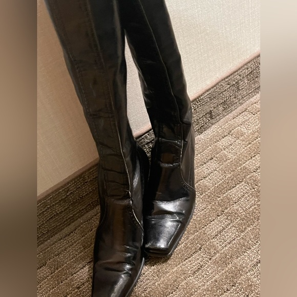 Leather Franco Sarto dress boots - Picture 2 of 3